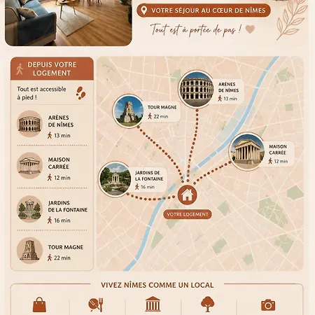 Clim - Hypercentre - Arche En Pierre Appartamento